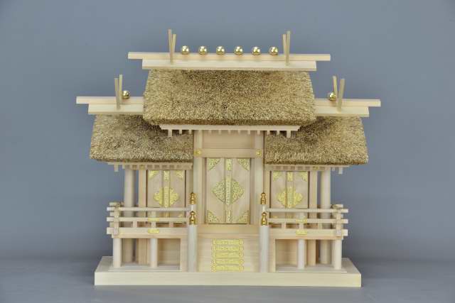 茅葺屋根違三社宮(小)