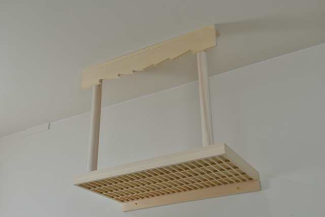 雲板付格子棚板