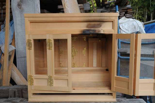 ろうそくに注意