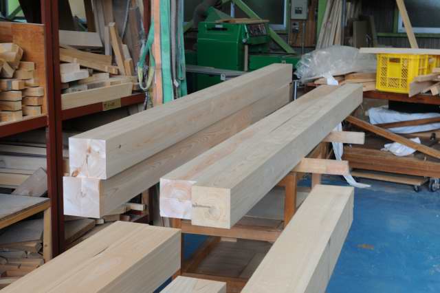 大口神社胴製作