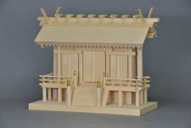 厚屋根通三社宮（中） 金具なし　斜面