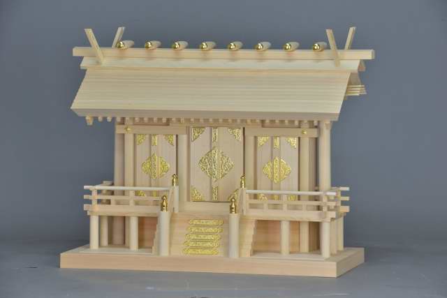 厚屋根三社宮（中）金具付