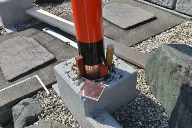 稲荷鳥居の基礎