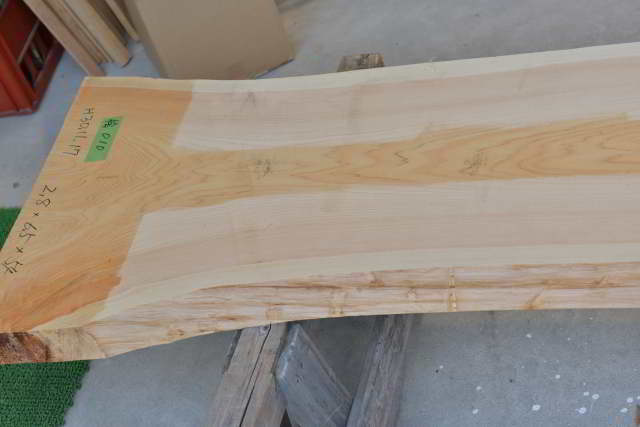 桧の一枚板010 木表 元