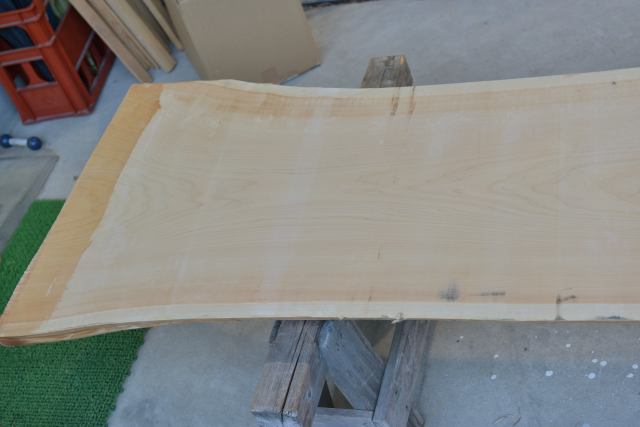 桧の一枚板010 木裏 元