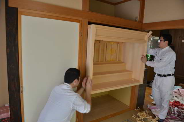 御霊舎施工例15 削り合わせ