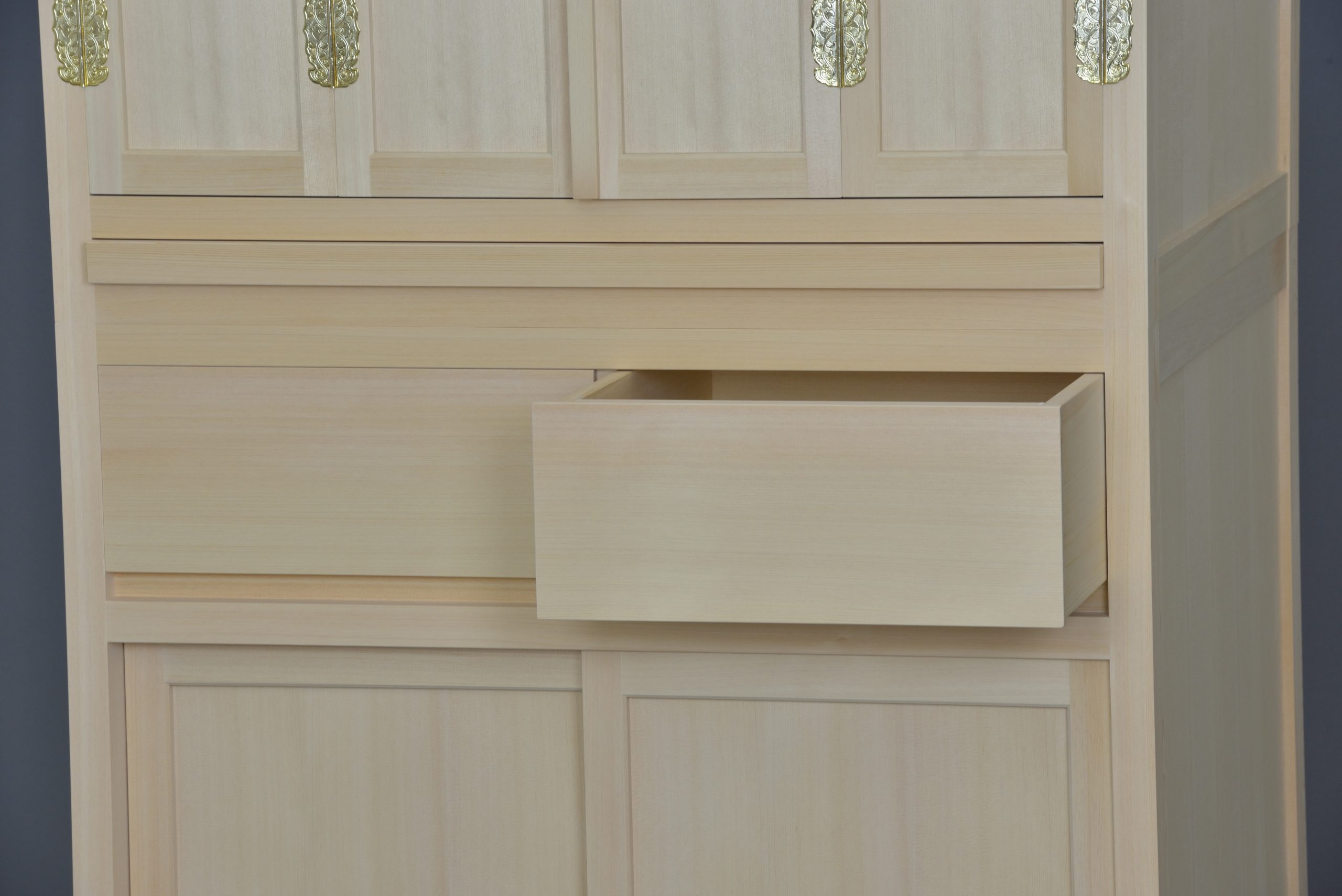 6尺型御霊舎の引出付 引出