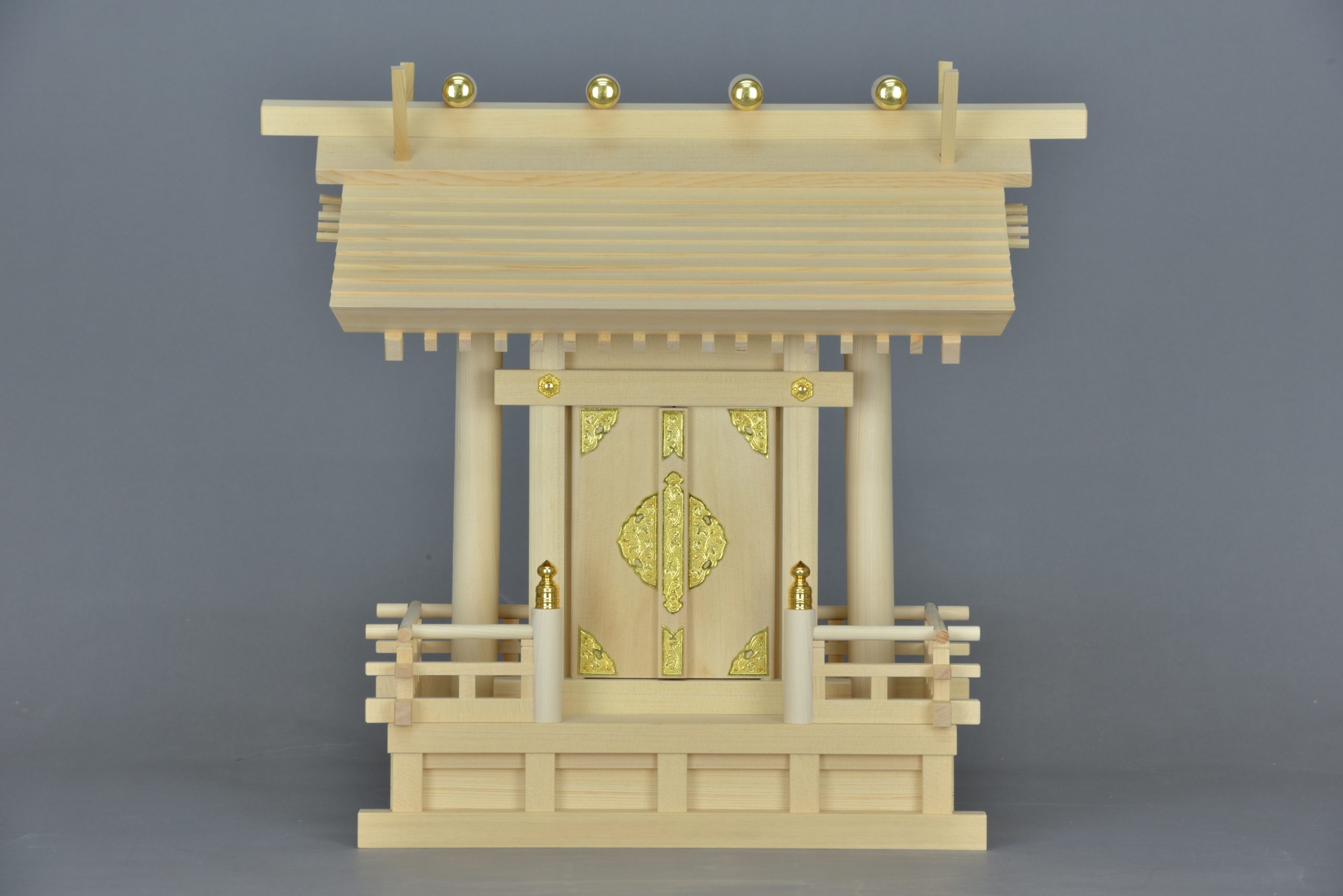 厚屋根一社宮(小)金具付