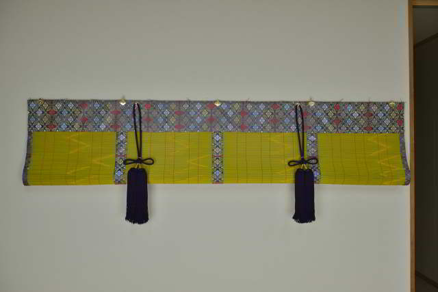 交織金糸入綾錦(紫)