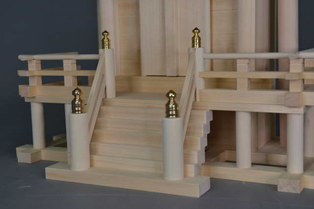 厚板屋根一社宮(中)金具なし 階段