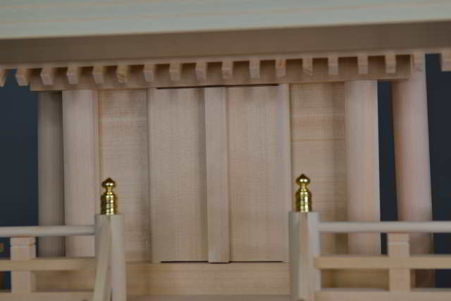 厚板屋根一社宮(中)金具なし 御扉