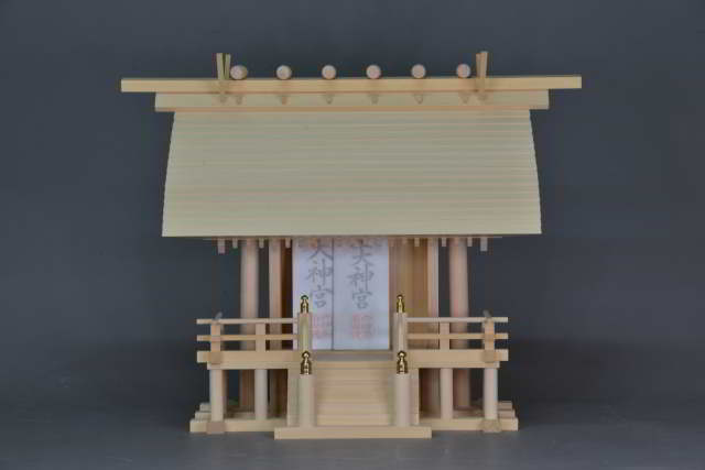 厚板屋根一社宮(中)金具なし 御神札