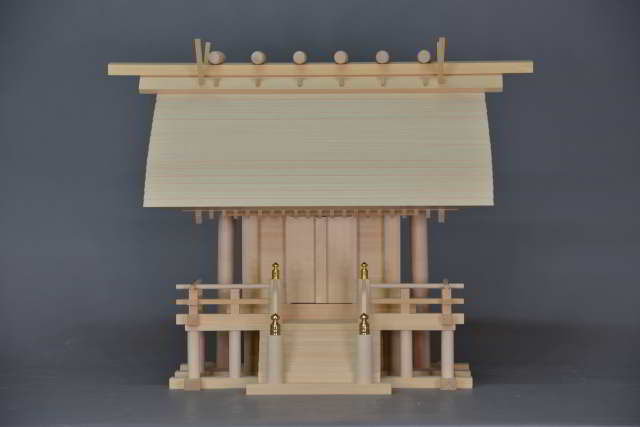 厚板屋根一社宮(中)金具なし 正面