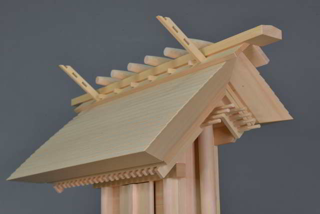 厚板屋根一社宮(中)金具なし 屋根