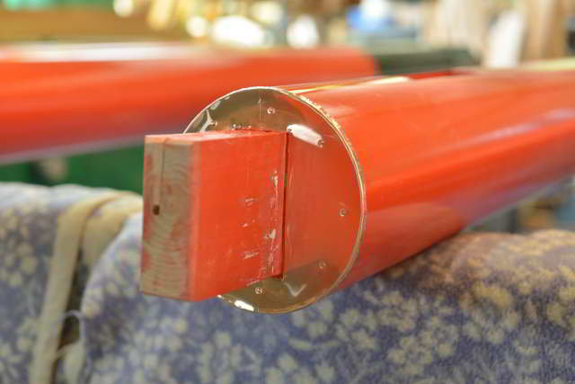 稲荷鳥居の柱木口