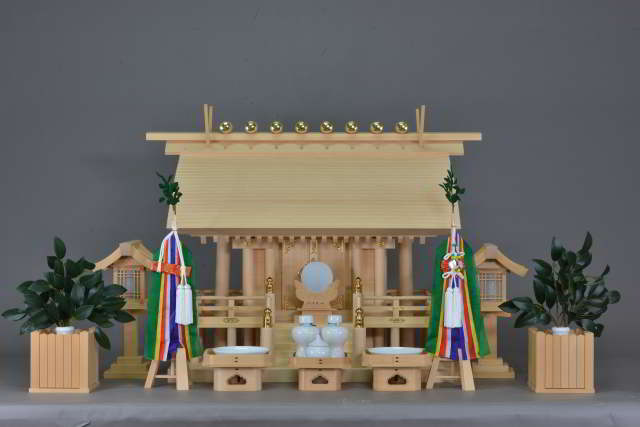 厚板屋根一社宮（正殿型）特別神具セット