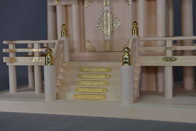 厚板屋根一社宮（正殿型）階段