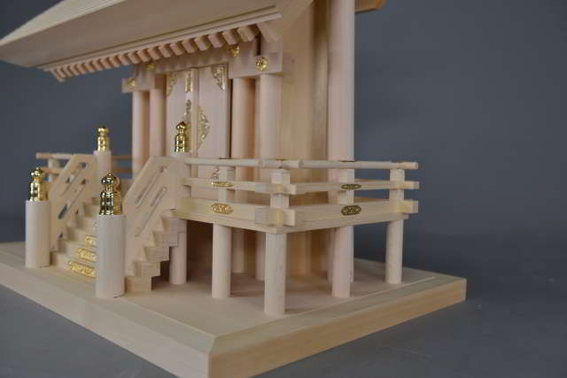 厚板屋根一社宮（正殿型）高欄