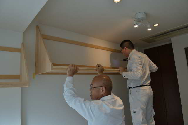 棚板（大）の取付