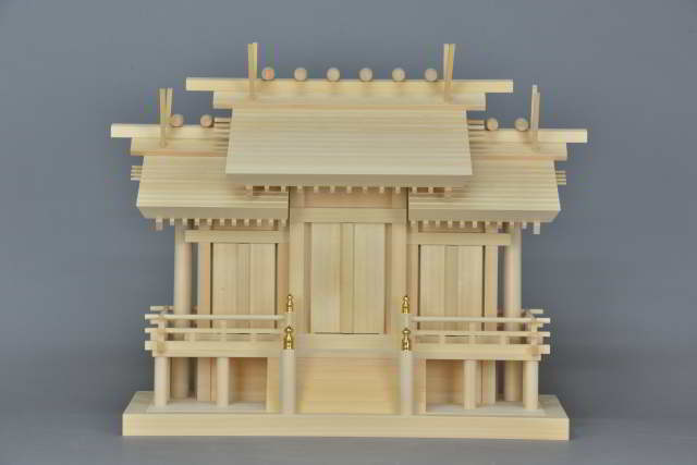 厚屋根違三社宮（小）金具なし