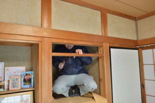 御霊舎施工例18 欄間解体