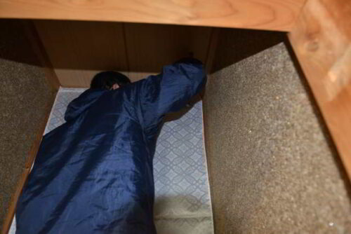 御霊舎施工例18 壁代取付