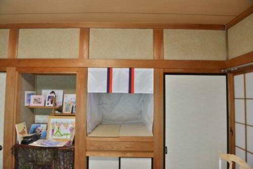 御霊舎施工例18 戸張取付