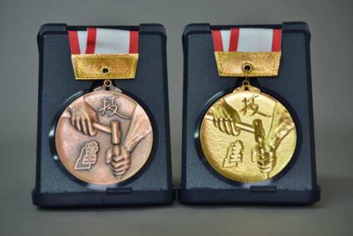 第38回全国青年技能大会、 金メダル、銅メダル
